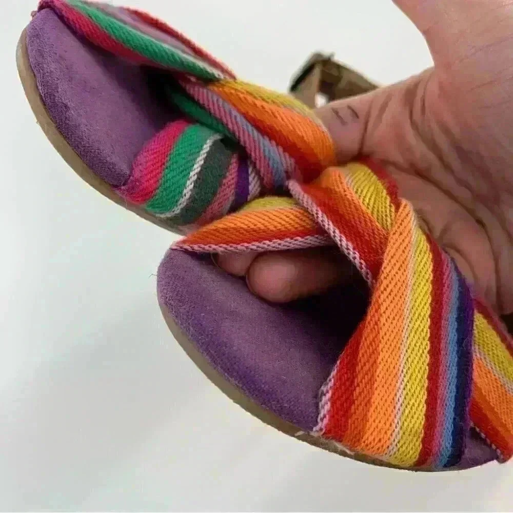 Rock & candy by zigi size 8 Tweety multicolored bright colorful Espadrilles
